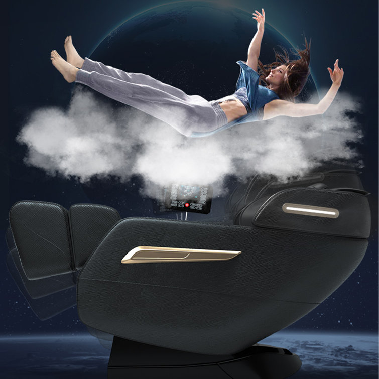 Lashayna Luxury 4D Zero Gravity Massage ChairSL Track, Thai Stretch,  Shiatsu Massage Chair